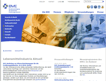 Tablet Screenshot of bve-online.de